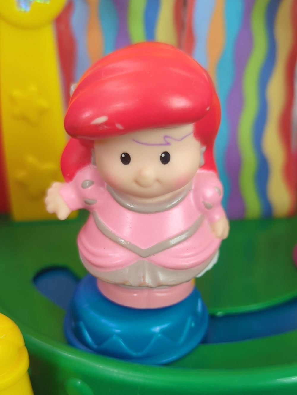 Little People - Disney - Ariel - Princess Doll Toy Figure - Small Collectible